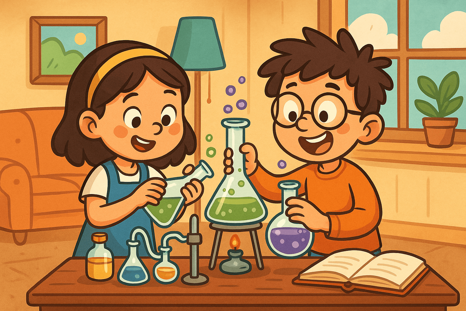 Home Science: Exploring Acids and Bases with Red Cabbage & Jan AI